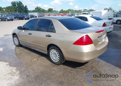 2006 Honda Accord 2.4 Vp из США, поврежденный, VIN 1HGCM55146A016576
